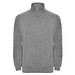 Aneto Pullover mit Viertelreißverschluss, Marl Grey, L
