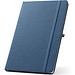 ANNE. A5 Notizbuch aus recyceltem Polyester (100% rPET) mit linierten Seiten, Blau