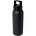 Astra 600 ml RCS-zertifizierte, kohlensäure geeignete Kupfer-Vakuum Isolierflasche aus recyceltem Edelstahl, schwarz