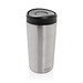 Avira Alix Klickbecher aus RCS rec. Stahl 400ml, silber