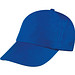 AZO-freie 5 Panel Baumwoll-Baseball-Cap, blau
