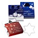 Backförmchen Single-Pack, Weihnachten, Stern, 1-seit. Druck