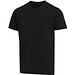 Balfour 200 g/m² Kurzärmeliges T-Shirt V-Ausschnitt Bio Baumwolle (OCS), unisex, schwarz, 3XL