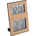 Bambus Tischuhr BRUNHILDE, beige