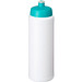 Baseline Plus Flasche mit Sportdeckel, 750 ml, weiss,aquablau