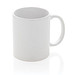 Basic Keramiktasse, weiß, weiß