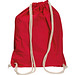 Baumwollgymbag Carlsbad,rot