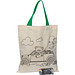 Baumwolltasche zum Ausmalen, beige