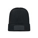 Beanie RPET-Polyester CAPNIT, Schwarz