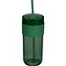 Becher mit Trinkhalm, 660ml SOLEDAD, grün