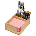 Besteckkasten klein, beige