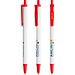 BIC® Clic Stic Ecolutions® Kugelschreiber Rot Recycelt Blaue Tinte