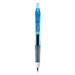 BIC® Intensity Gel-Kugelschreiber Gel Clic, schwarze Mine, transparent-blau