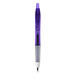 BIC® Intensity Gel-Kugelschreiber Gel Clic, schwarze Mine, transparent-lila