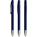 BIC® Media Clic Advance Kugelschreiber mit Metallspitze marineblau, blaue Mine