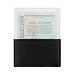 Blackmaxx® ZiegenlederStecketui EcoNappaDeLuxe, schwarz