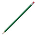 Bleistift mit Radiergummi Hickory, grün
