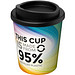 Brite-Americano® Espresso Recycled Isolierbecher, 250 ml, weiß/schwarz