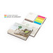 Geiger-Notes Brüssel green+blue Haftnotizen, inkl. Druck,  Bookcover Recycling-Matt