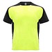 Bugatti T-Shirt Unisex aus recyceltem Material, Fluor Yellow / schwarz, S