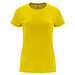 Capri T-Shirt für Damen, gelb, 2XL