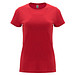 Capri T-Shirt für Damen, rot, M