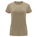 Capri T-Shirt für Damen, sand meliert, M
