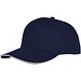 Ceto Kappe mit 5 Segmenten und Sandwichschirm, navy