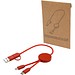 Citala 30 cm 5-in-1 Kabel aus recyceltem Kunststoff für Datenübertragung und 27W Schnellladung, Brick