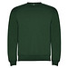 Clasica Sweatshirt mit Rundhalsausschnitt Unisex, dunkelgrün, XL
