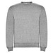Clasica Sweatshirt mit Rundhalsausschnitt Unisex, Marl Grey, XL
