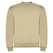 Clasica Sweatshirt mit Rundhalsausschnitt Unisex, sand meliert, XL
