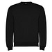 Clasica Sweatshirt mit Rundhalsausschnitt Unisex, schwarz, XL