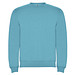 Clasica Sweatshirt mit Rundhalsausschnitt Unisex, türkis, XL