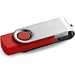 CLAUDIUS 16GB. USB-Stick mit Metallclip 16 GB, Rot