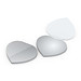 Geiger-Notes Cover Form Haftnotizblock, Herz, inkl. Druck