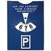 CREATIV-DESIGN Parkscheibe Duo, blau
