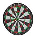 Dartscheibe mit Pfeilen , mehrfarbig