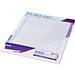 Desk-Mate® A5 Notizblock, 25 Blatt, weiß