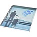 Desk-Mate® A5 Notizbuch mit Kunststoff Cover und Spiralbindung, weiß/schwarz, 100 pages