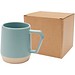 Dolce  300 ml matte Keramiktasse, riffblau