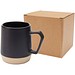 Dolce  300 ml matte Keramiktasse, schwarz