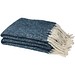Dolly GRS-recycelte Decke, dunkelblau
