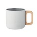 Doppelwandiger Becher 350 ml ACERO, Weiß