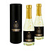 Piccolo Secco Flasche Du bist Gold-Wert, 200 ml, Weihnachtsvariante