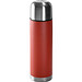 Edelstahl Vakuum-Isolierkanne, 500 ml, rot