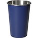 Edelstahlbecher Metallo, 500 ml, blau