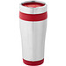 Isolierbecher Trend, silber/rot Isolierbecher Trend, silber/rot