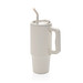 Embrace Deluxe Becher aus RCS recyceltem Edelstahl 900ml, beige