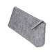Etui Filz, grau